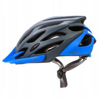 KASK ROWEROWY REGULOWANY METEOR MARVEN 52-56 szaro-niebieski