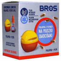 PUŁAPKA Z PŁYNEM NA MUSZKI OWOCÓWKI Bros przyciąga muszki kolorem 1 szt.