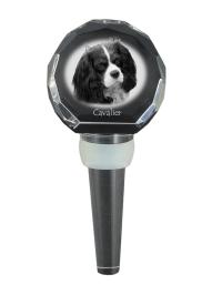 Cavalier King Charles Spaniel korek do butelki ze zdjęciem, zatyczka z psem