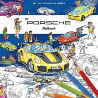 Porsche Malbuch fuer Kinder