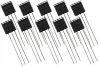 BC547 NPN биполярный транзистор Arduino 10шт