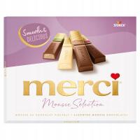 Bombonierka, Czekoladki Merci Mousse Selection 165 g
