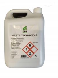 OFO NAFTA TECHNICZNA DO OŚWIETLEŃ LAMPY NAFTOWE MYCIE I CZYSZCZENIE 5L