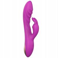 Rabbit Vibrator LOVE L1293-0 Wibrator 12 funkcji , kolor pink