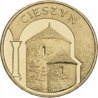 0519 2 зл-Цешин-монетные дворы из мешочка menn.