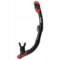 Fajka Seac REVERSE DRY SNORKEL czarno czerwona