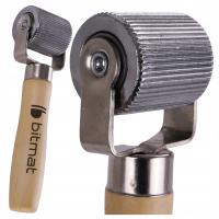 Bitmat wałek metalowy z łożyskiem do montażu maty butylowej rolka dociskowa