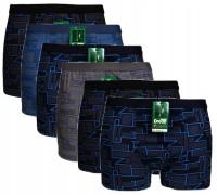 Bokserki męskie Underwear bambusowe 6 szt. wielokolorowe