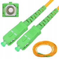 Kabel patchcord światłowód SM SC/APC-SC/APC 3m