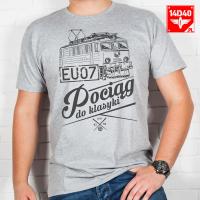KOSZULKA Z POCIĄGIEM EU07 EP07 EP08 PKP