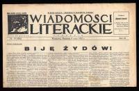 Wiadomości Literackie nr 19 436 8 maja 1932