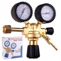 Редуктор для CO2 углекислого газа аргона MAXY CO2 / Ar с 2 манометрами