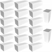 Ręcznik Papierowy ZZ do podajnika BIAŁY Ręczniki CELULOZA 2w A20 M 3000szt