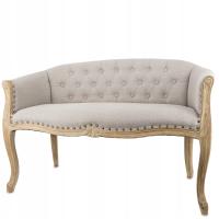 angielska stylowa sofa prowansalska art deco retro