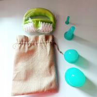 Bańki chińskie silikonowe zestaw 4 bańki + masażer ciała i twarzy