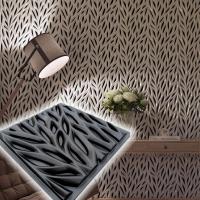 Прессформа панели 3д прессформы панели 3д стены для бетонного гипса отливок