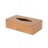 Бамбуковая коробка для салфеток