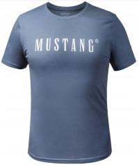 T-shirt męski okrągły dekolt Mustang r. M