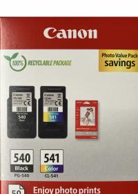 Чернила Canon PG540 CL541 черный цвет комплект