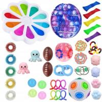 Набор из 38 игрушек для пальцев сенсорная игрушка для снятия стресса
