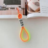 5 PCS Mobile Phone Case Fluorescent Lanyard Orange Yellow