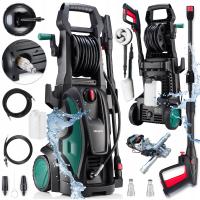 Сильный насос 2400В турбо Л8 шайбы давления 180БАР алюминиевый бесплатно