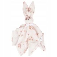 SAMIBOO Bambusowy króliczek przytulanka pieluszka DOUDOU PREMIUM Sakura