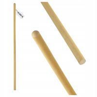 KIJ DREWNIANY 150 CM TRZONEK DO SZCZOTKI MIOTŁY ULICÓWKA KIJ DO ZAMIATANIA