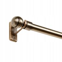 Karnisz Mini DAVI mosiądz 80-120 cm