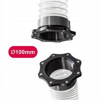 SPIRO магнитный быстроразъемный / соединительный адаптер для опилок с ЧПУ / 100 мм