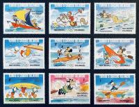 Turks i Caicos 1984 Znaczki 675-83II ** sport igrzyska olimpijskie Disney