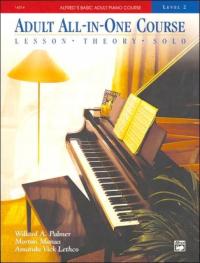 Alfred's Basic Adult All-In-One Course, Bk 2: Lesson * Theory * Solo, Comb