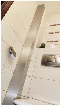 Lekka ażurowa zabudowa na rury 20x15x245