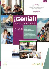 Genial B1.1 Podręcznik+Ćwiczenia Libro del alumno+Cuaderno de actividades