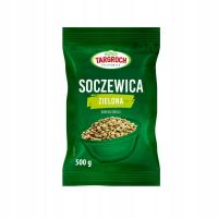 SOCZEWICA ZIELONA 500g NATURALNA TARGROCH