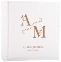 Prezent ślubny na ślub album na zdjęcia wsuwane na 200 zdjęć dużo wzorów