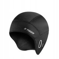 Czapka Rowerowa Dziecięca Zimowa X-Tiger Ciepła Termo Windstoper Pod Kask