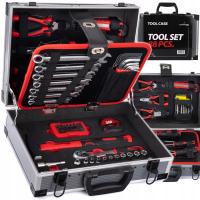 Zestaw narzędzi kluczy walizka narzędziowa klucze nasadowe w walizce 88 el