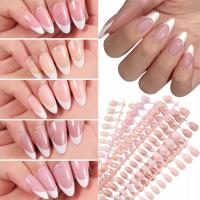 150 Sztuk W 5 Stylach French TRADYCYJNY KLASYK Paznokcie PRESS ON NAILS