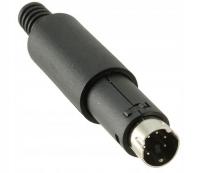 Wtyczka WTYK mini DIN PS/2 PS2 6pin na kabel (2667)