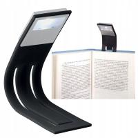 Светодиодный светильник для чтения 2 в 1, черный светильник для чтения
