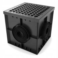 Studzienka VODALAND 400×400 z rusztem plastikowym w klasie A15 bez kosza