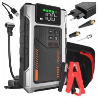 Urządzenie rozruchowe 12V powerbank z pompką 6000A z akcesoriami full power
