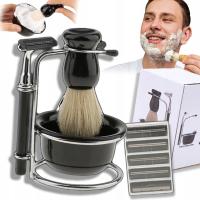 Zestaw StojakóW Na Akcesoria Do Golenia MęSkie Ze Stali Nierdzewnej