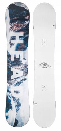 DESKA HEAD RUSH ROCKA 150 cm WHITE model 2025 + pads + leash....FS