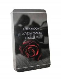 LIBRA MOON LOVE MESSAGES ORACLE V.1- 63 KARTY Z MIŁOSNYMI WYZNANIAMI j. ANG