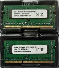 Pamięć RAM 16 GB (2x8 GB) 1600 MHz PC3L 1,35 V DDR3L