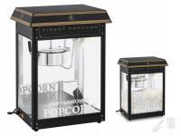 PROFESJONALNA MASZYNA DO POPCORNU CZARNO-ZŁOTA 5kg/h 1500W