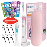 SZCZOTECZKA SONICZNA DLA DO ZĘBÓW DLA DZIECI PHILIPS SONICARE KIDS + ETUI