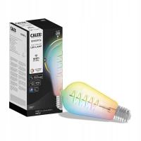 Żarówka LED E27 ST64 SMART WiFi 4,9W 280lm RGB + Ciepły TUYA Filament CALEX